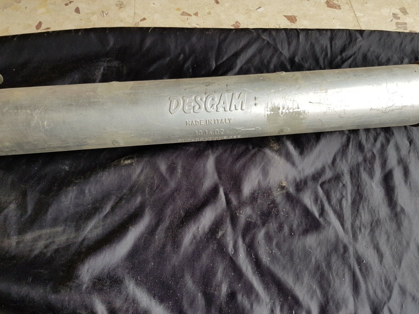 SILENZIATORE CENTRALE DESCAM 131402 LANCIA DELTA I 831AB0 1.3 55kW 75CV 1982