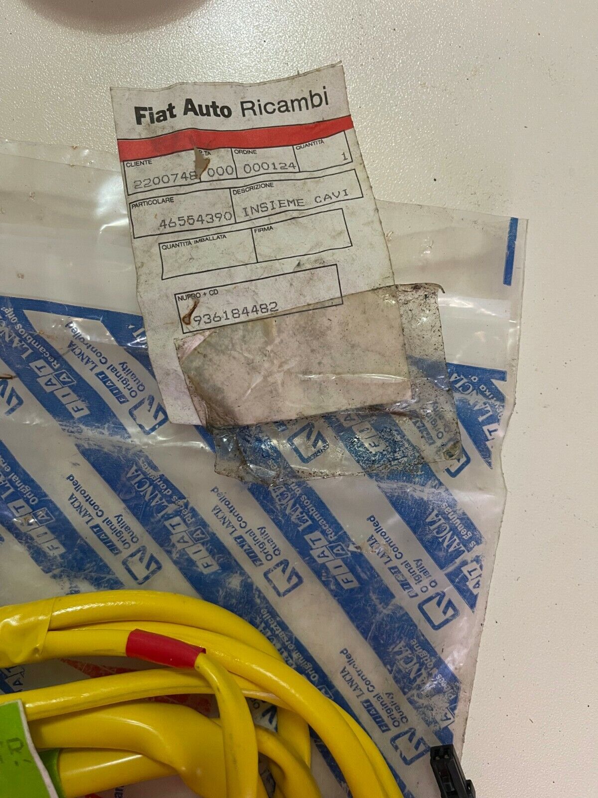 46554390 KIT CAVI CABLAGGIO AIRBAG FIAT MAREA