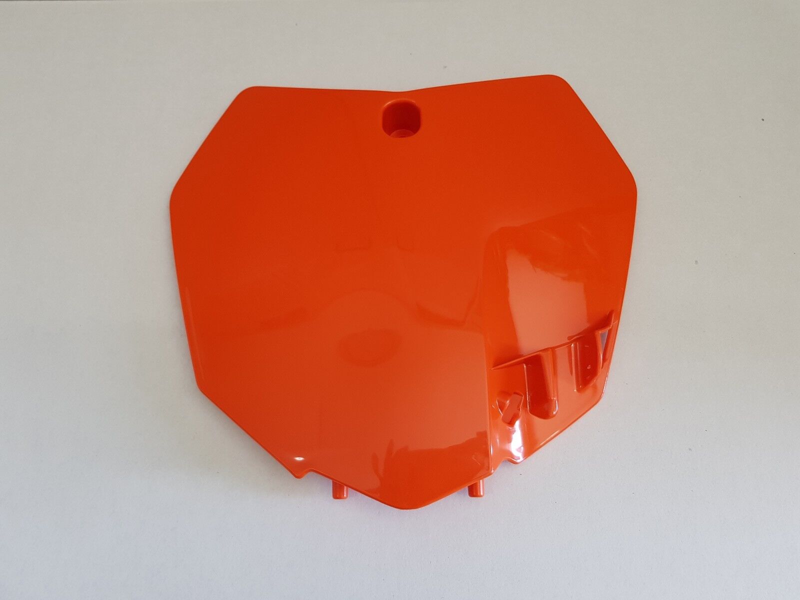 MASCHERINA TABELLA PORTANUMERO ANTERIORE KTM SXF 250 350 450 2013 ARANCIO