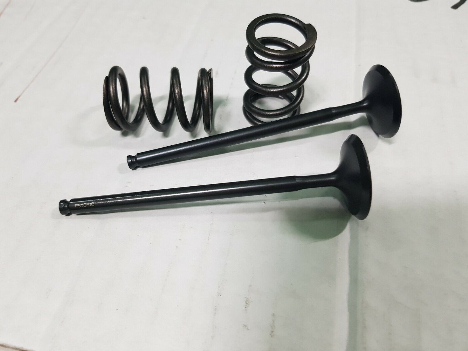 KIT 2 VALVOLE SCARICO IN ACCIAIO CON MOLLE PER KTM EXCF 250 4T 2008