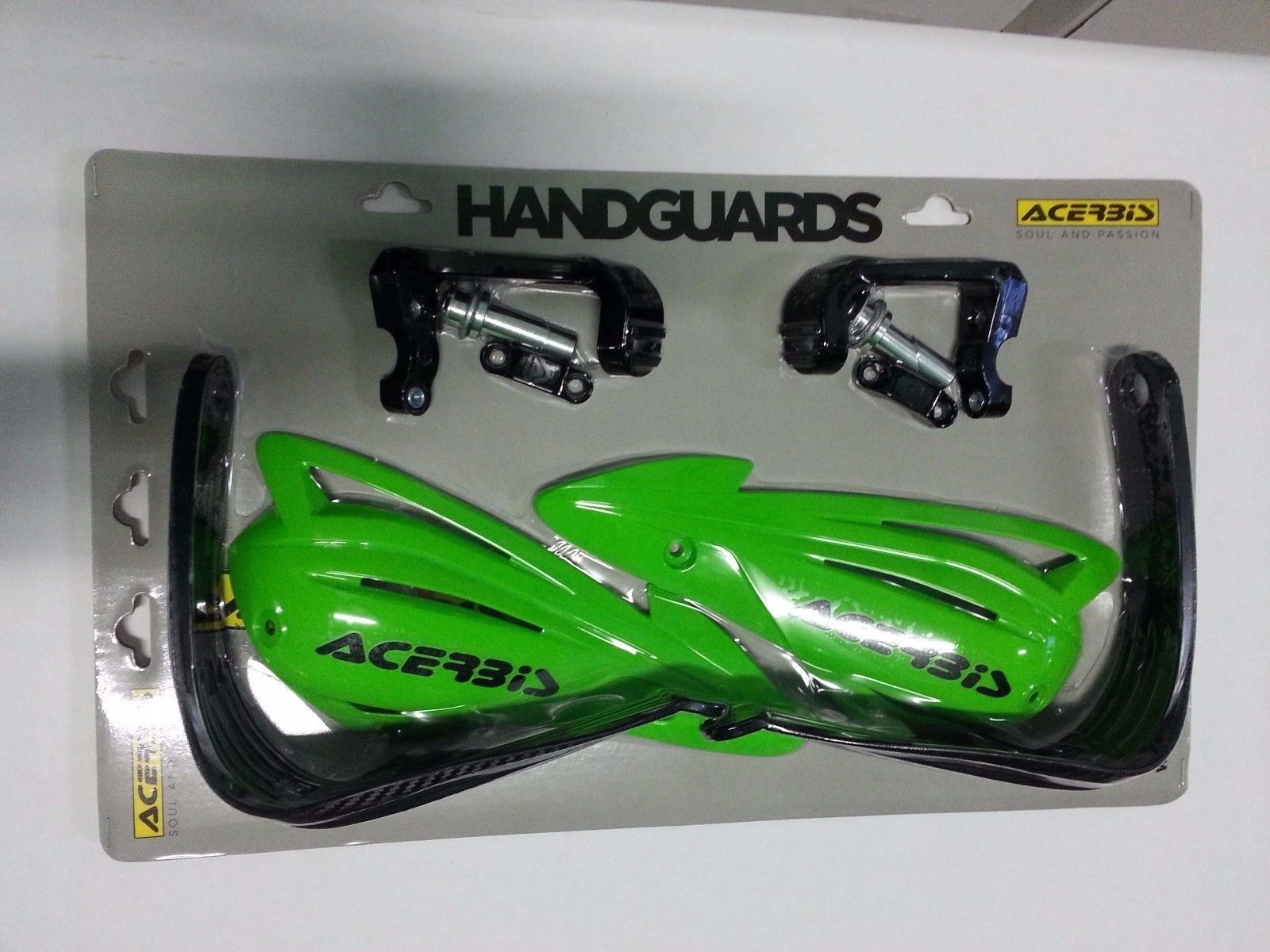 COPPIA PARAMANI TRI FIT HANDGUARD ACERBIS VERDI ATV QUAD