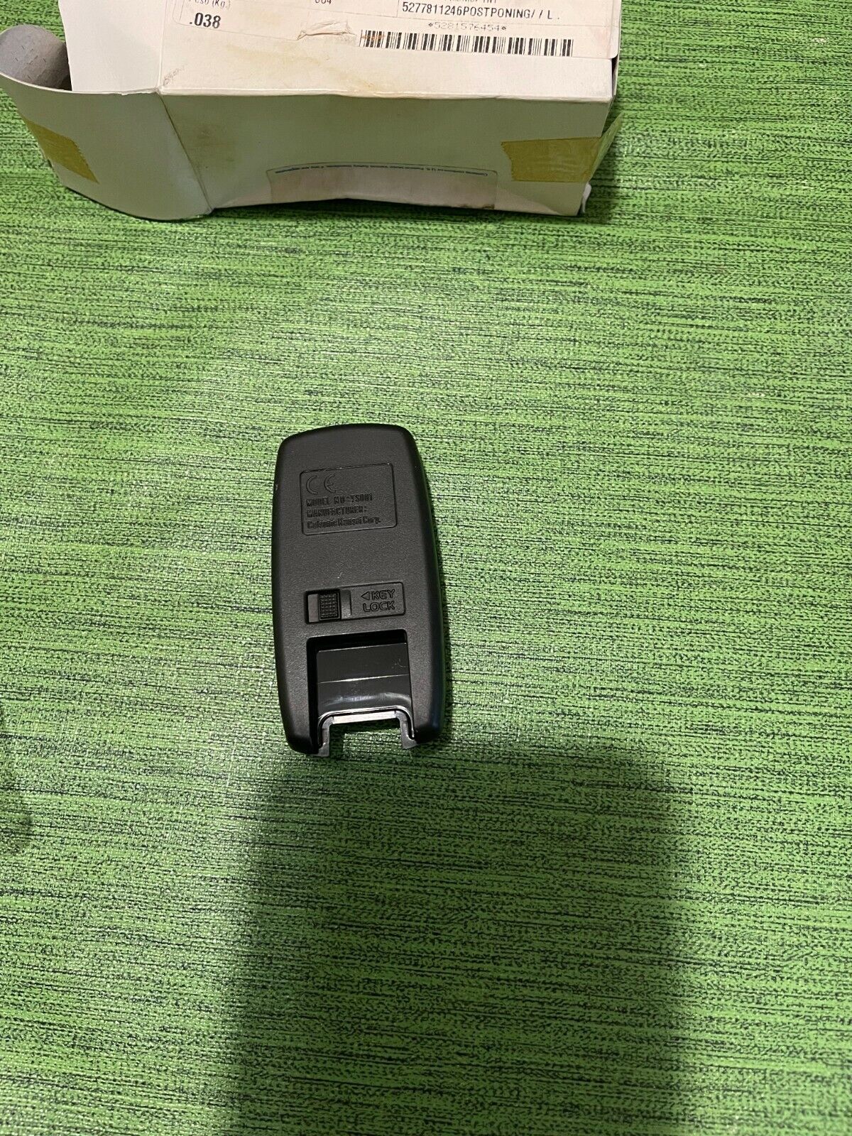 71750123 RADIOCOMANDO KEYLESS START ORIGINALE FIAT FIAT SEDICI SENZA TRANSPONDER