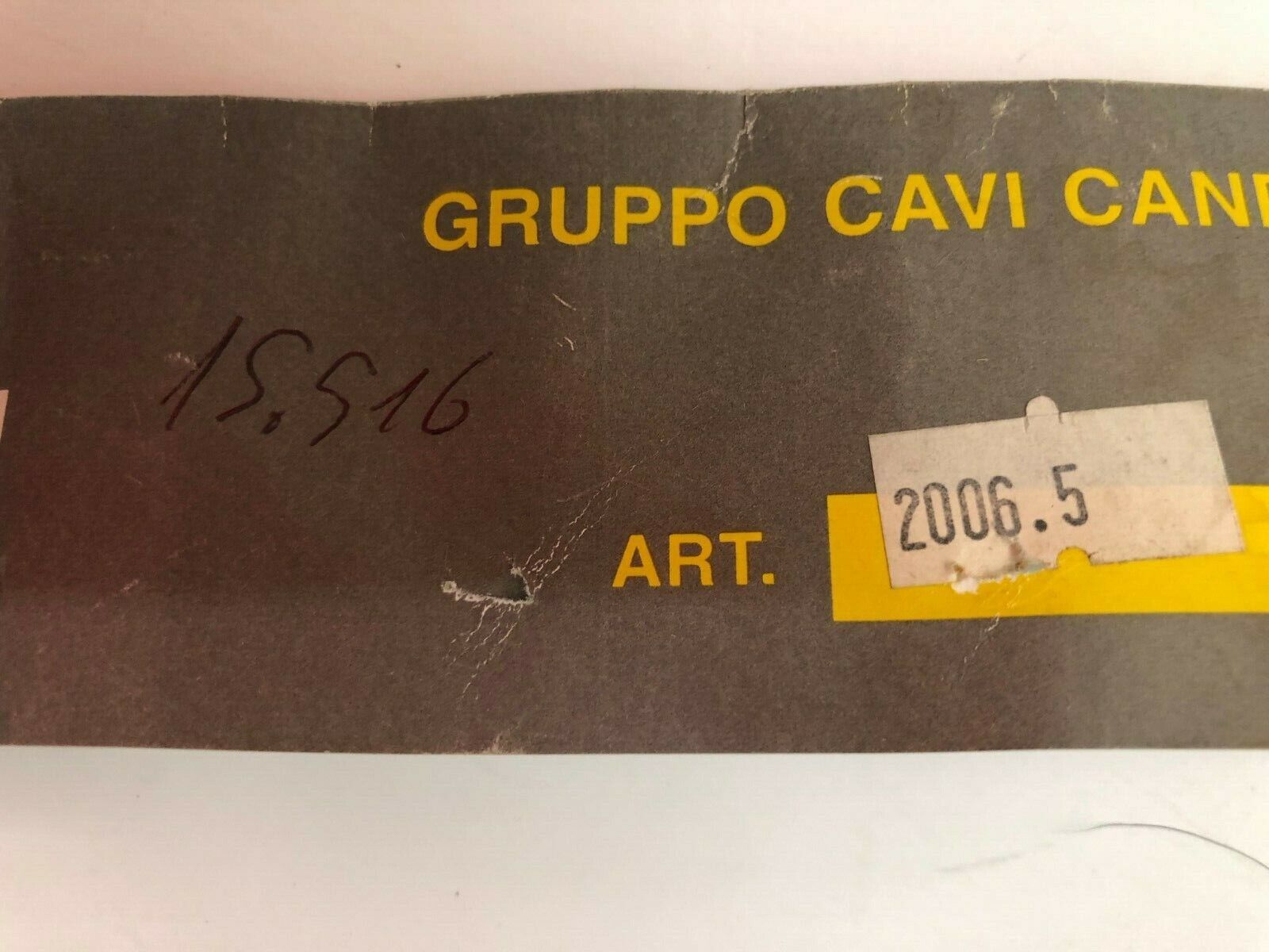 KIT 4 CAVI ACCENSIONE CANDELE FORD EXPRESS I 1400 1991 CODICE 2006.5