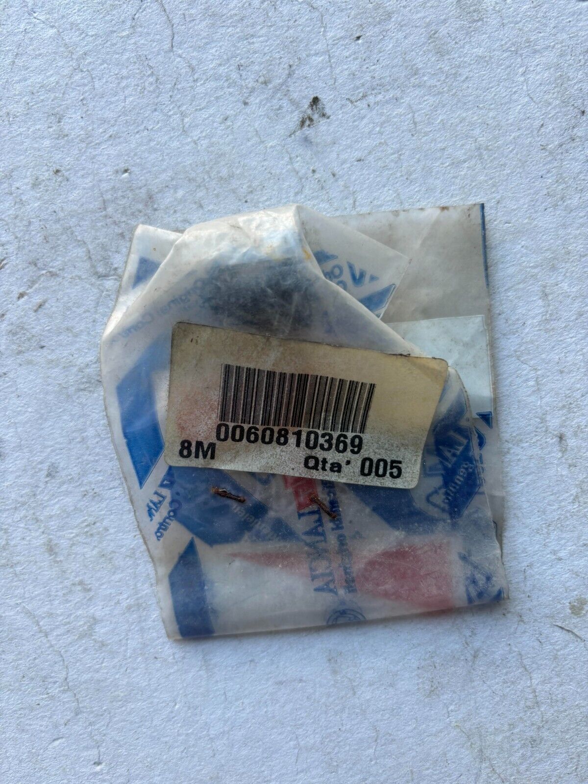 60810369 GUARNIZIONE TENUTA MOTORINO TERGICRISTALLO ORIGINALE  FIAT COUPE'