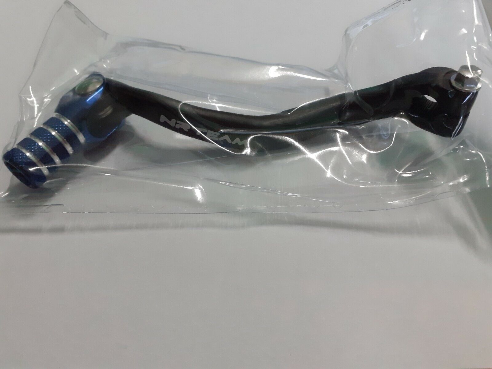 LEVA CAMBIO ALLUMINIO NERA BLU TM MX EN 125 144 250 300 2008