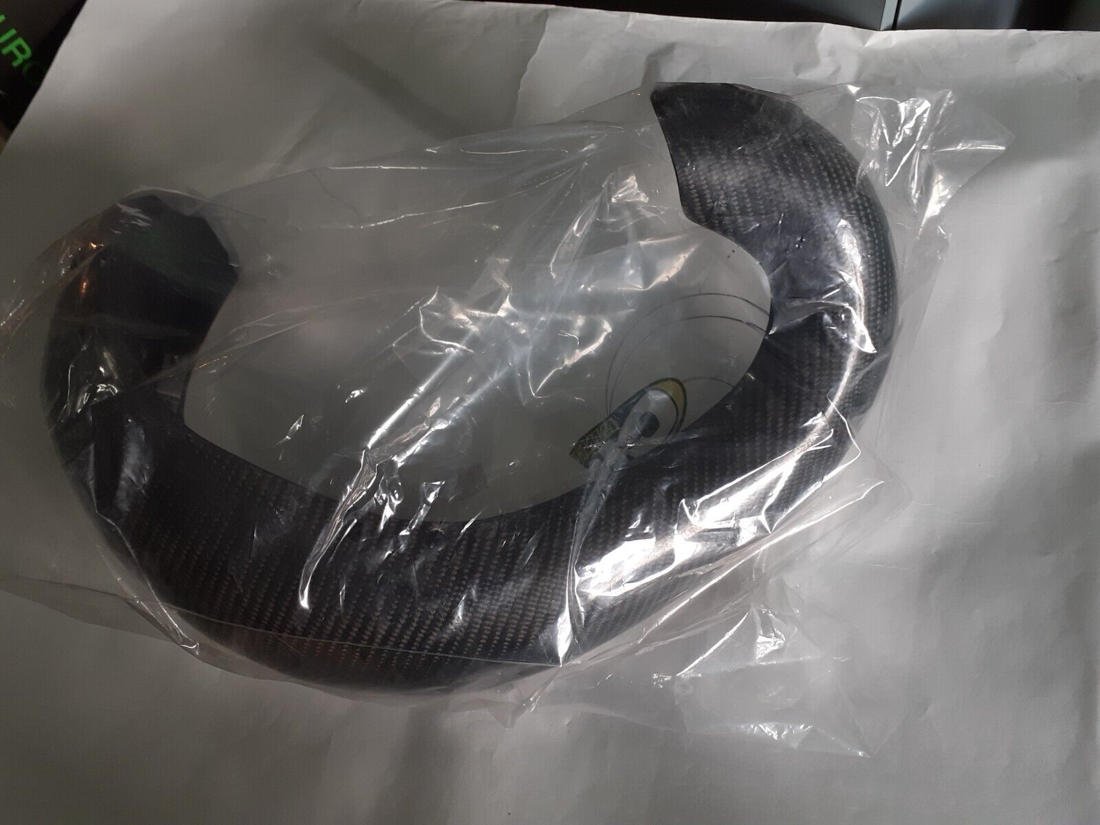 PROTEZIONE MARMITTA PARAMARMITTA LUNGO CARBONIO KTM EXC 250 300 2020 2021 2022