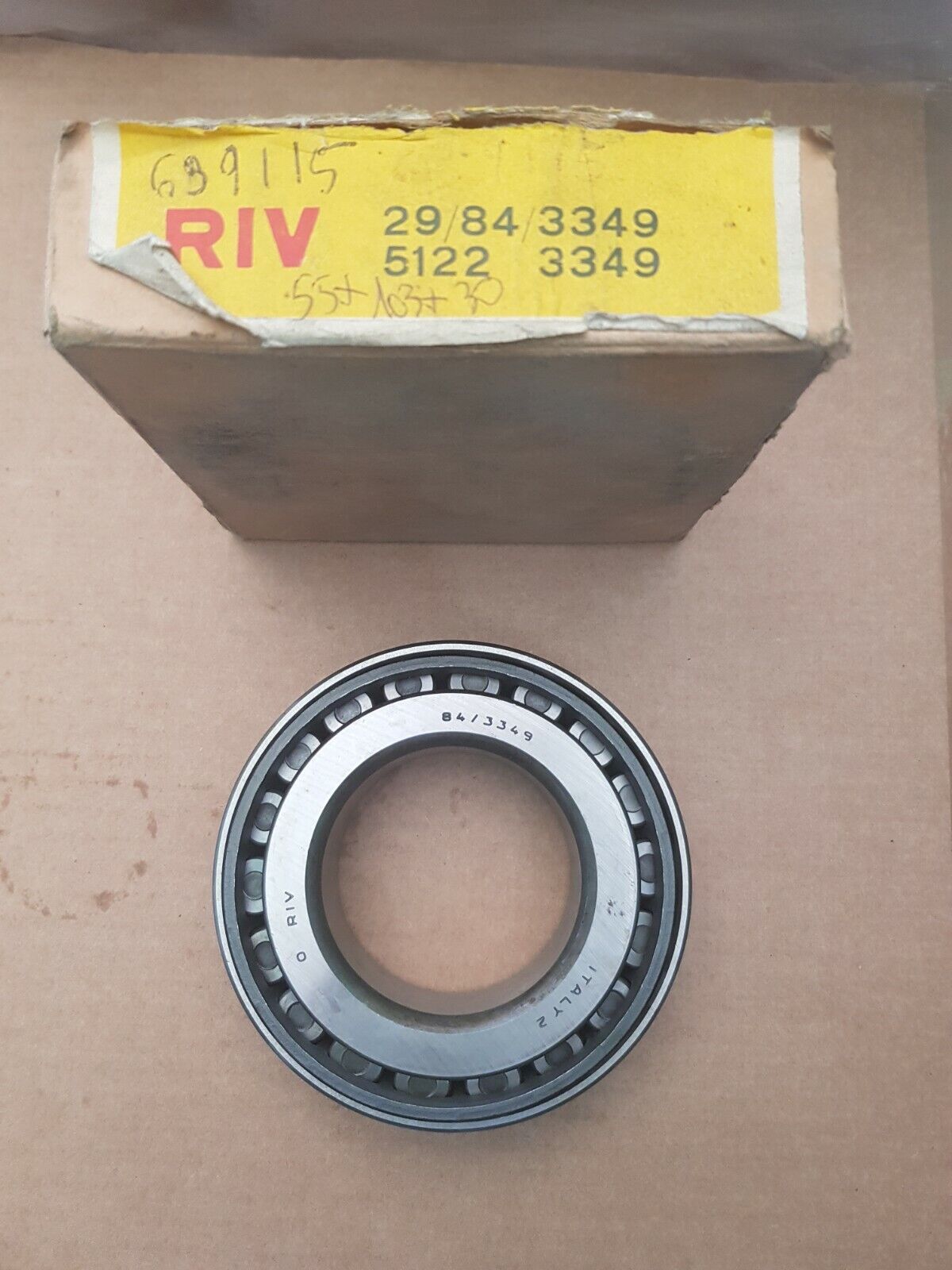 CUSCINETTO A RULLI CONICI RIV 55X103X30 MM CODICE 639115 29/84/3349 51523349