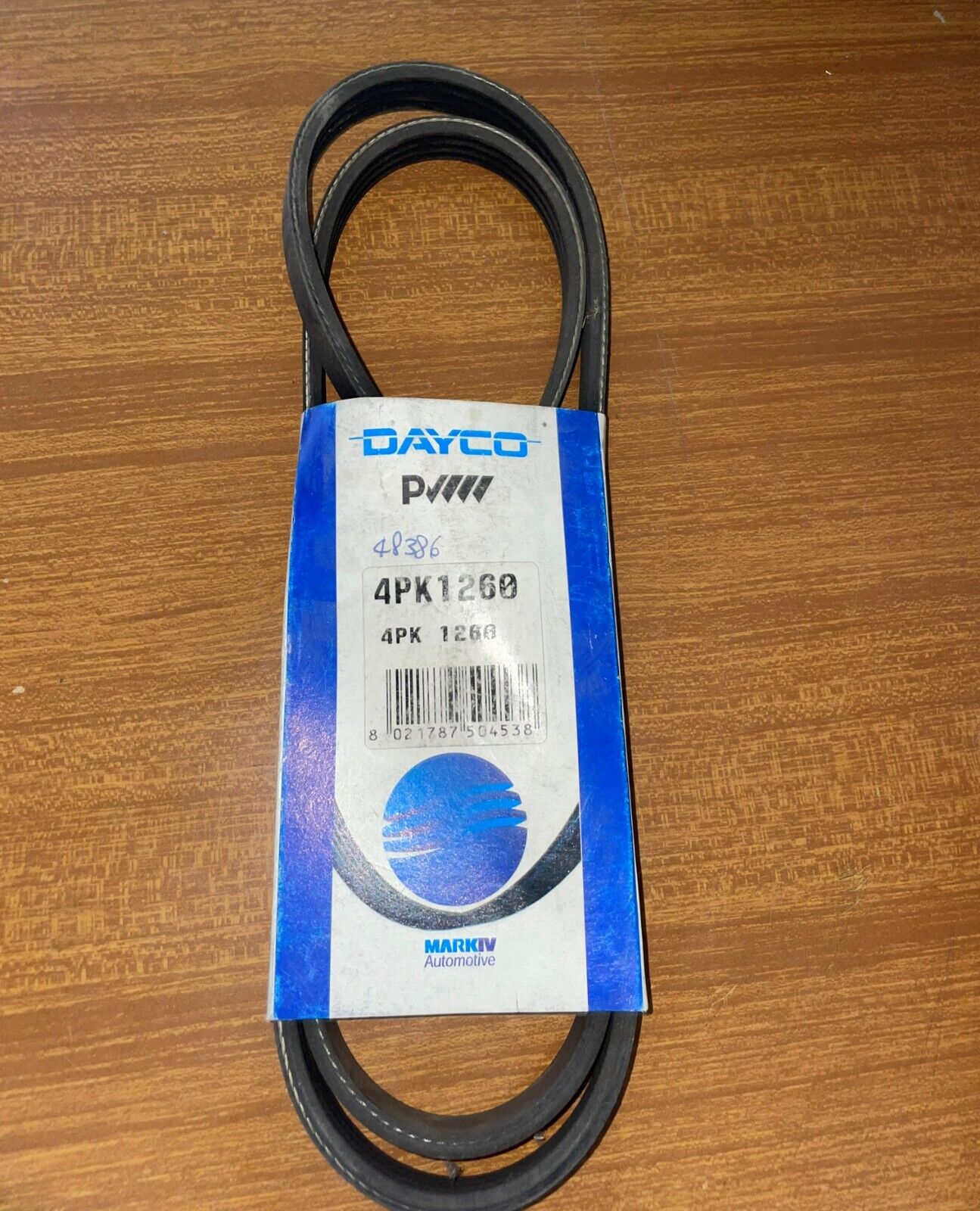 4PK1260 CINGHIA SERVIZI DAYCO LAND ROVER RANGER ROVER 3.9 173 CV 1991