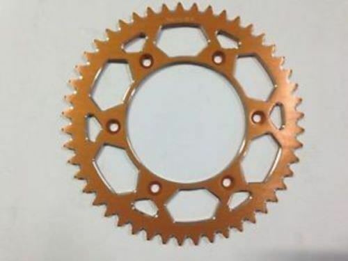 CORONA ERGAL 48 DENTI ARANCIO KTM SXF 250 350 400 450 500 505 520 525 530 1997