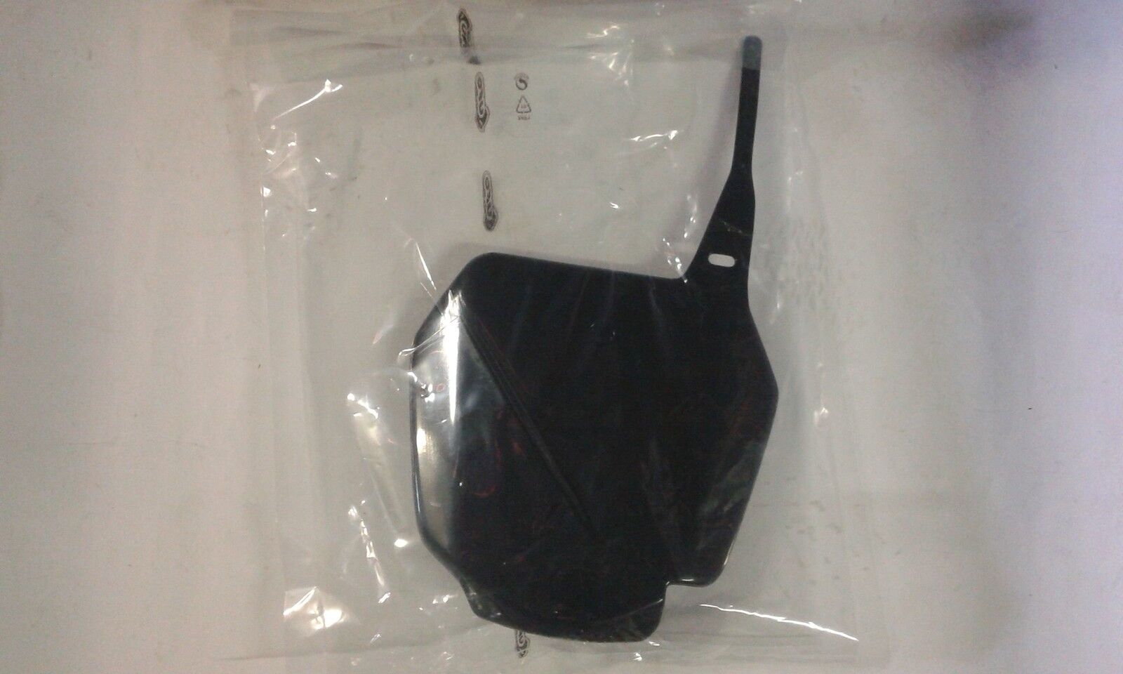 TABELLA MASCHERINA PORTANUMERO ANTERIORE NERA SUZUKI RM 85 2011