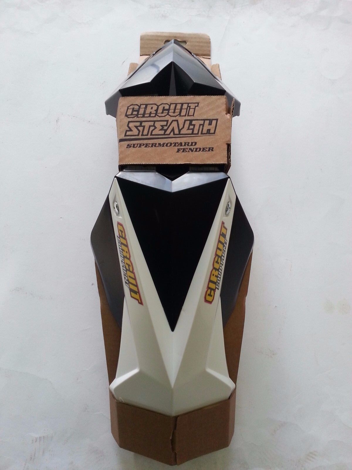 PARAFANGO ANTERIORE CIRCUIT STEALTH NERO BIANCO KAWASAKI KXF 250 450 2017