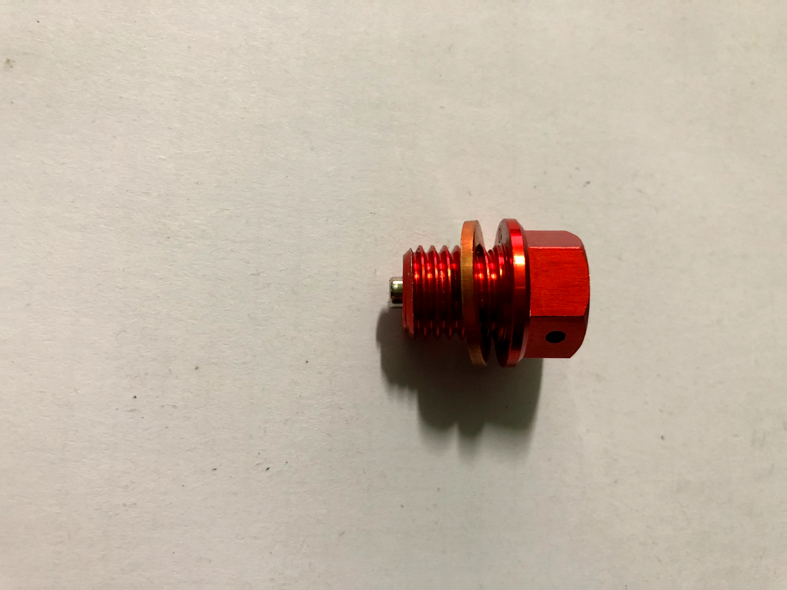 TAPPO MAGNETICO SCARICO OLIO MOTORE ARANCIO KTM SX 85 2022