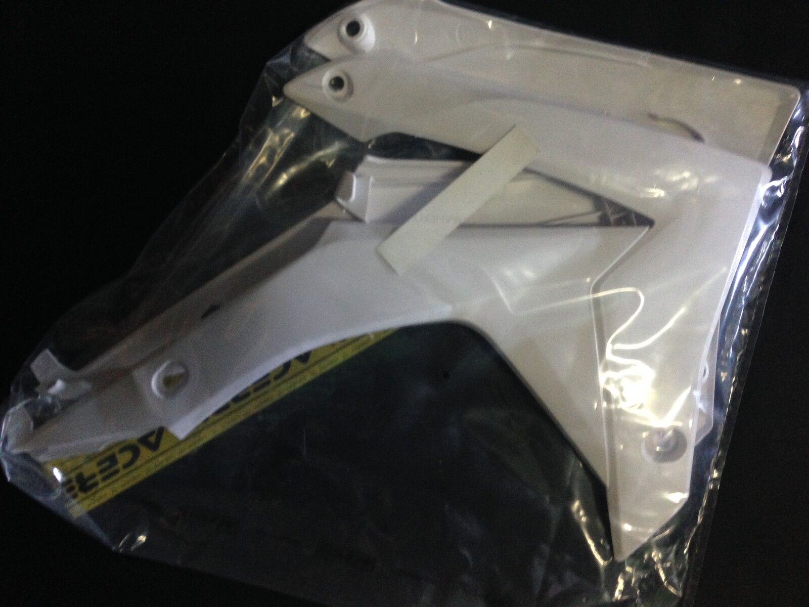 CONVOGLIATORI RADIATORI HONDA CRF 250 2014 2015 2016 2017 BIANCHI