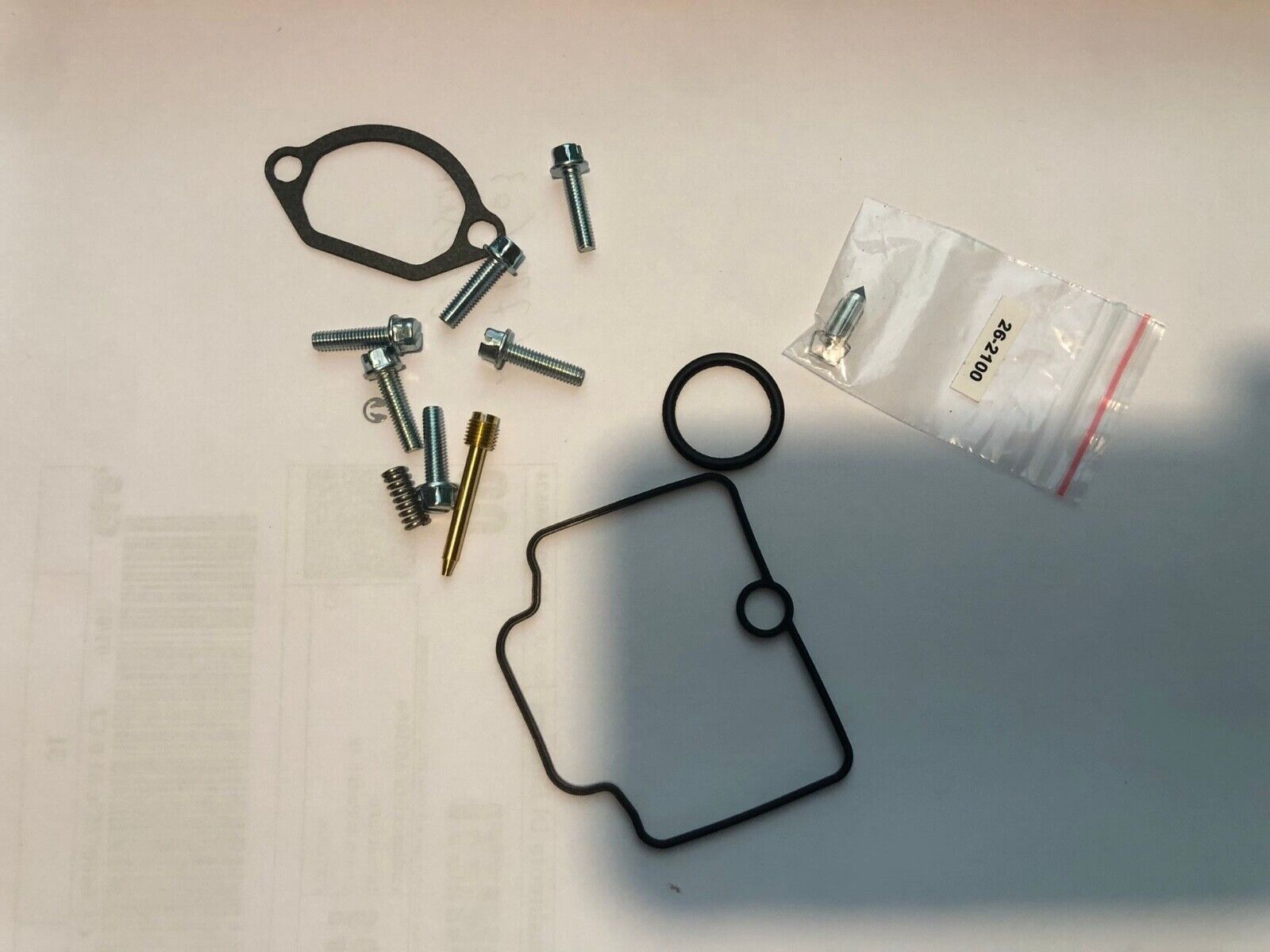 KIT REVISIONE COMPLETO CARBURATORE HUSQVARNA TC 85 2016 FOTO REALE