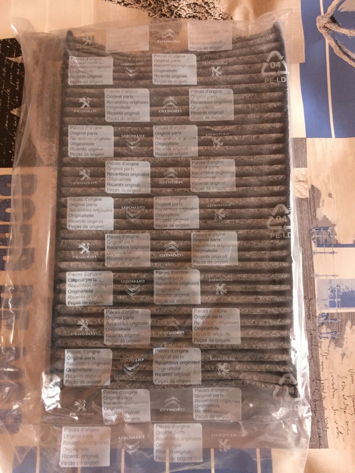 6479-75 FILTRO ARIA ORIGINALE PEUGEOT CITROEN PEUGEOT 307 2.0 16V 100KW 136HP