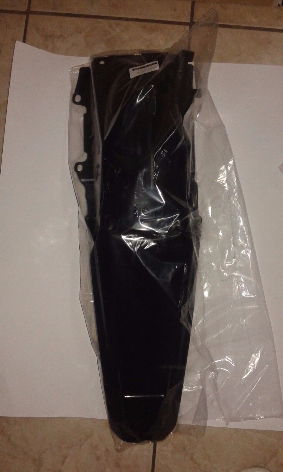 PARAFANGO POSTERIORE HONDA CRF 250 300 X 2014 NERO SENZA LED