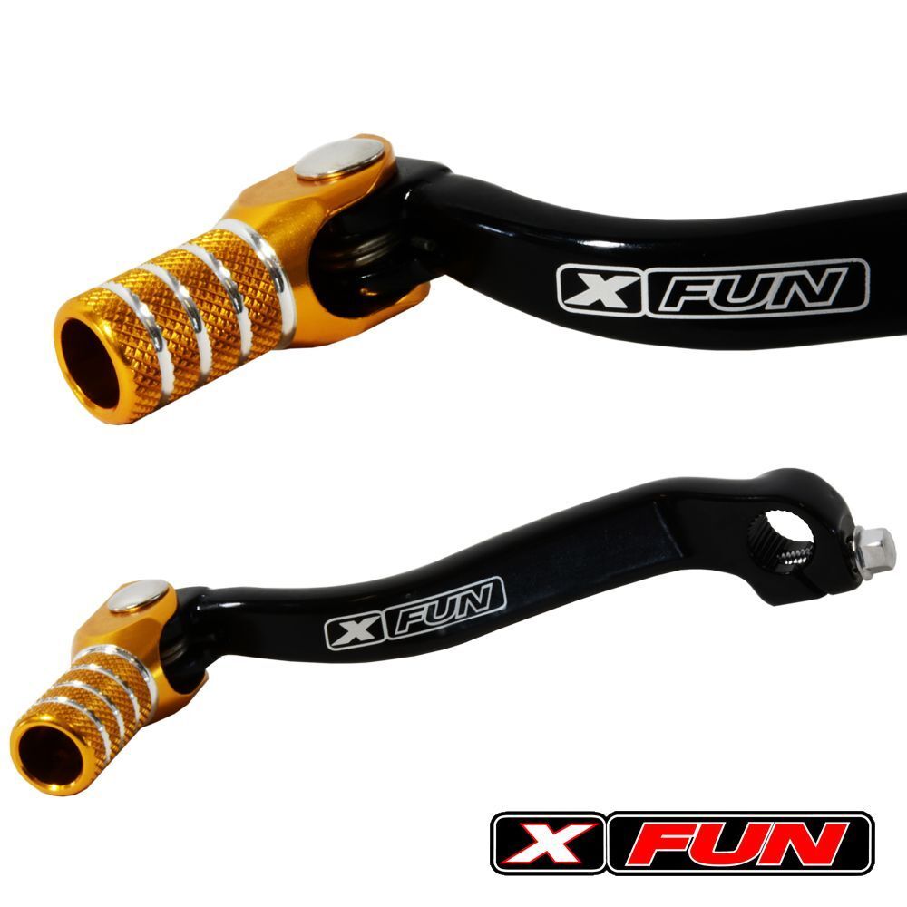 LEVA CAMBIO ALLUMINIO KAWASAKI KXF 250 450 2015 X FUN + LUNGA 8MM DI ORIGINALE