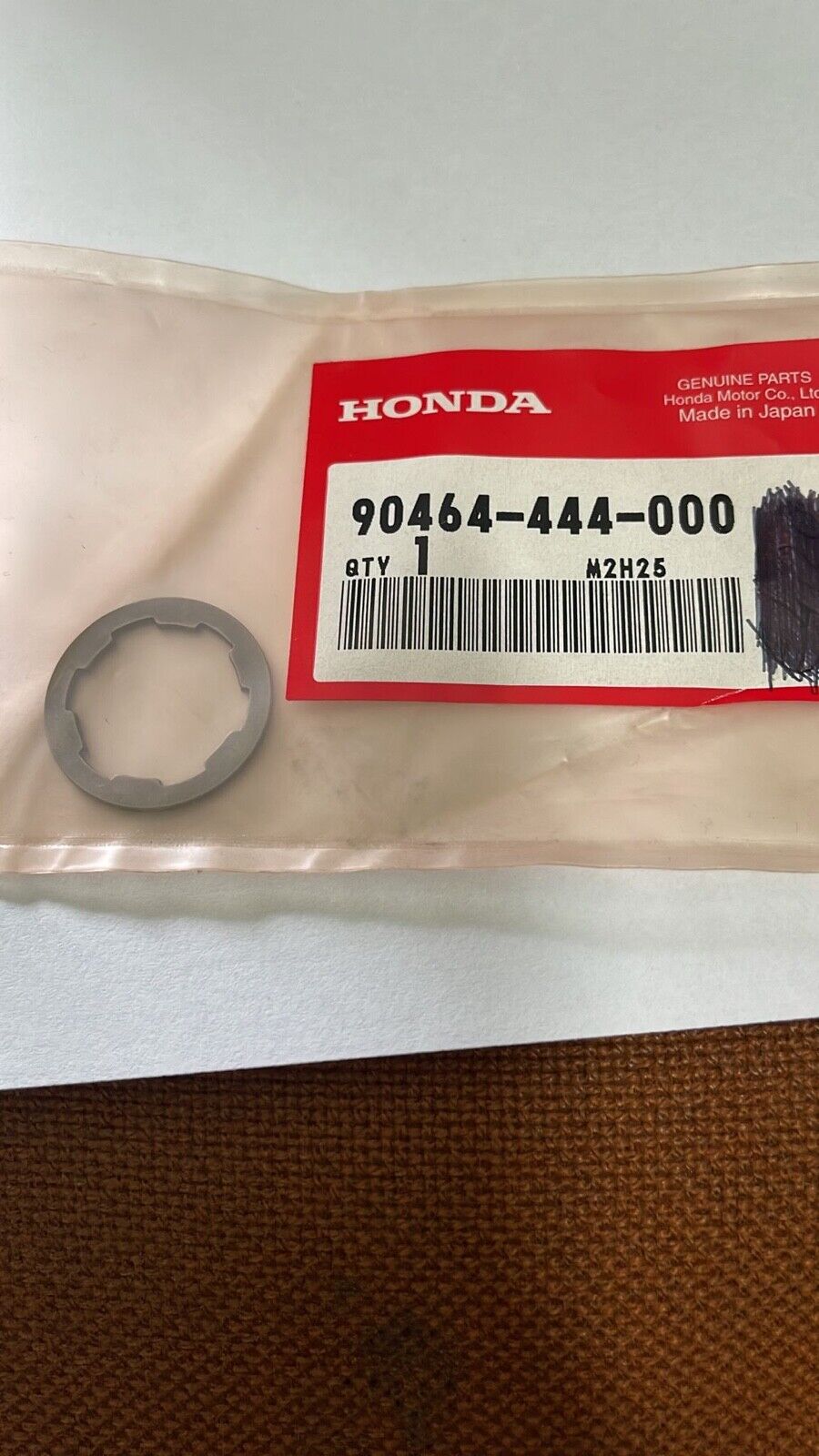 90464-444-000 RONDELLA SCANALATA CAMBIO CR 125 ORIGINALE HONDA