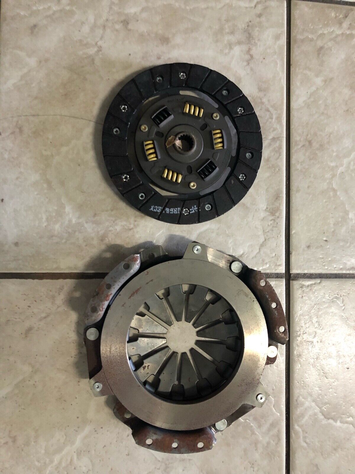 5888400 KIT FRIZIONE 2 PZ ORIGINALE FIAT FIORINO 1050 50 CV 1987 87 COME FOTO