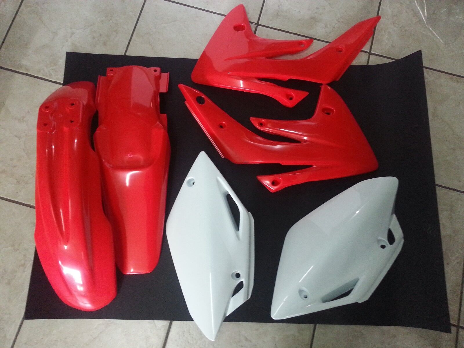 KIT PLASTICHE HONDA CRF 150 2016 KIT 4 PZ COLORE ORIGINALE