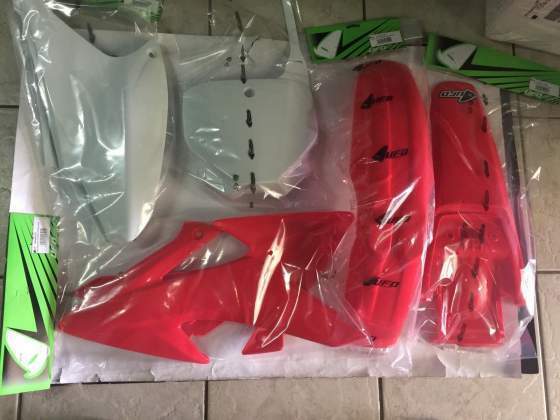 KIT PLASTICHE HONDA CRF 230 2014 KIT 5 PZ SM SUPERMOTARD MOTARD COL ORIGINALE