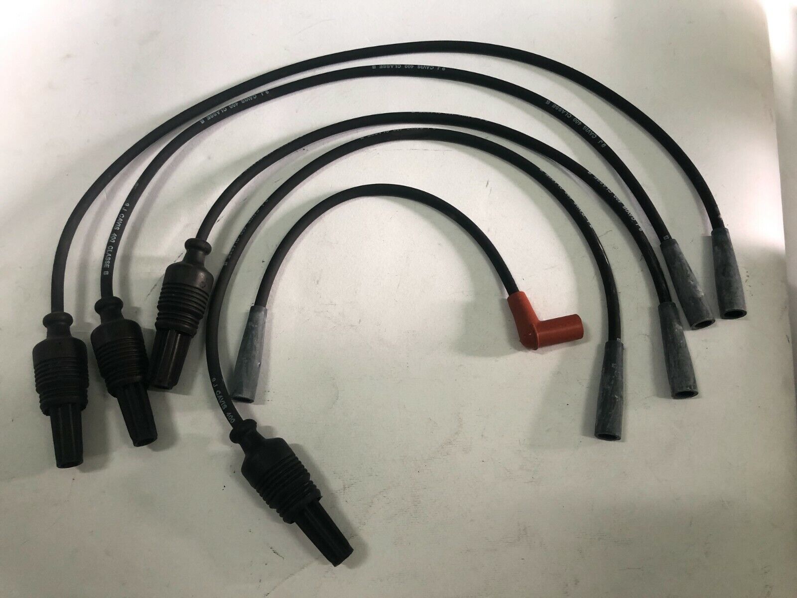 KIT 5 CAVI CANDELE ACCENSIONE PEUGEOT 106 1400 60 69 75 CV 1994 CODICE 2403.5