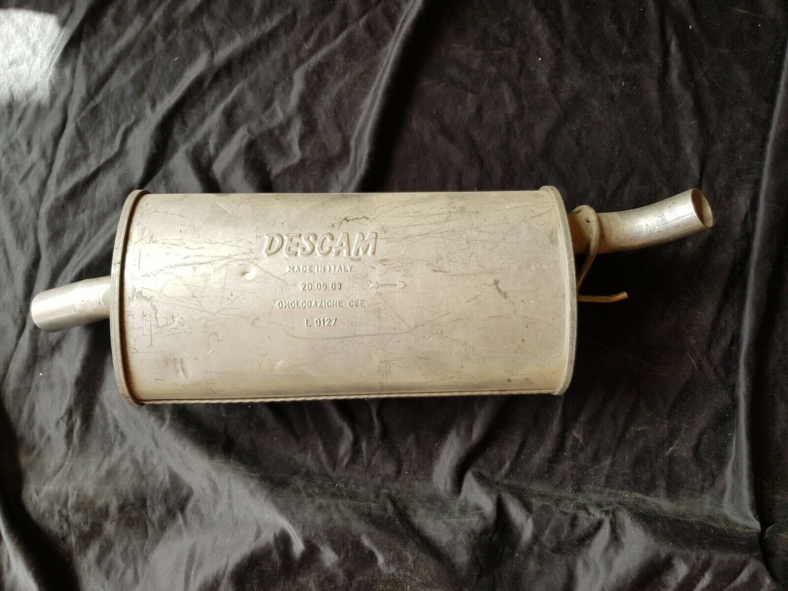 SILENZIATORE POSTERIORE 200503 RENAULT SUPER 5 B/C40_ 1.6 D 40KW 55CV 1994