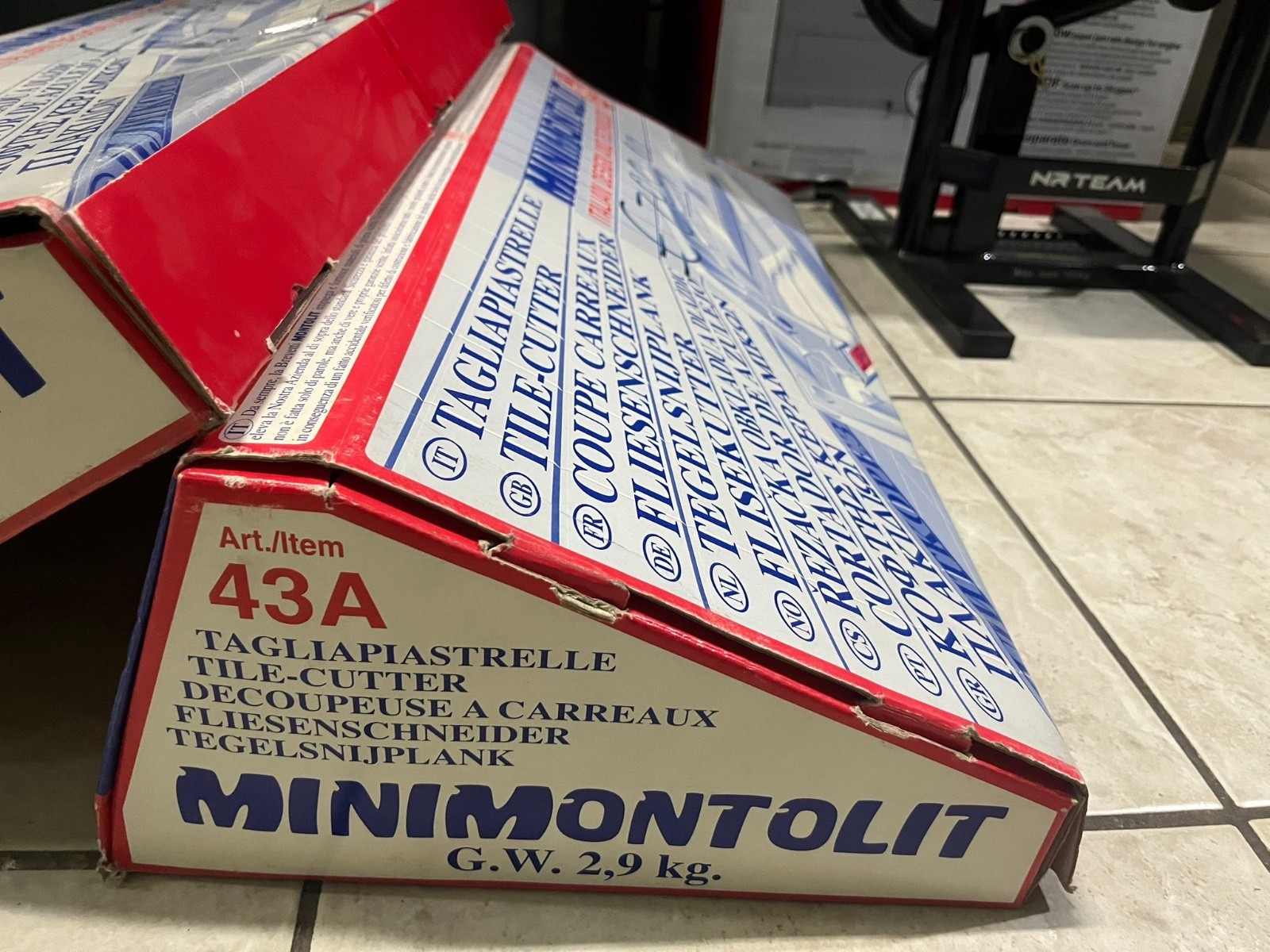 TAGLIAPIASTRELLE TAGLIA PIASTRELLE MONTOLIT 43A MANUALE 45X45 PROFESSIONALE
