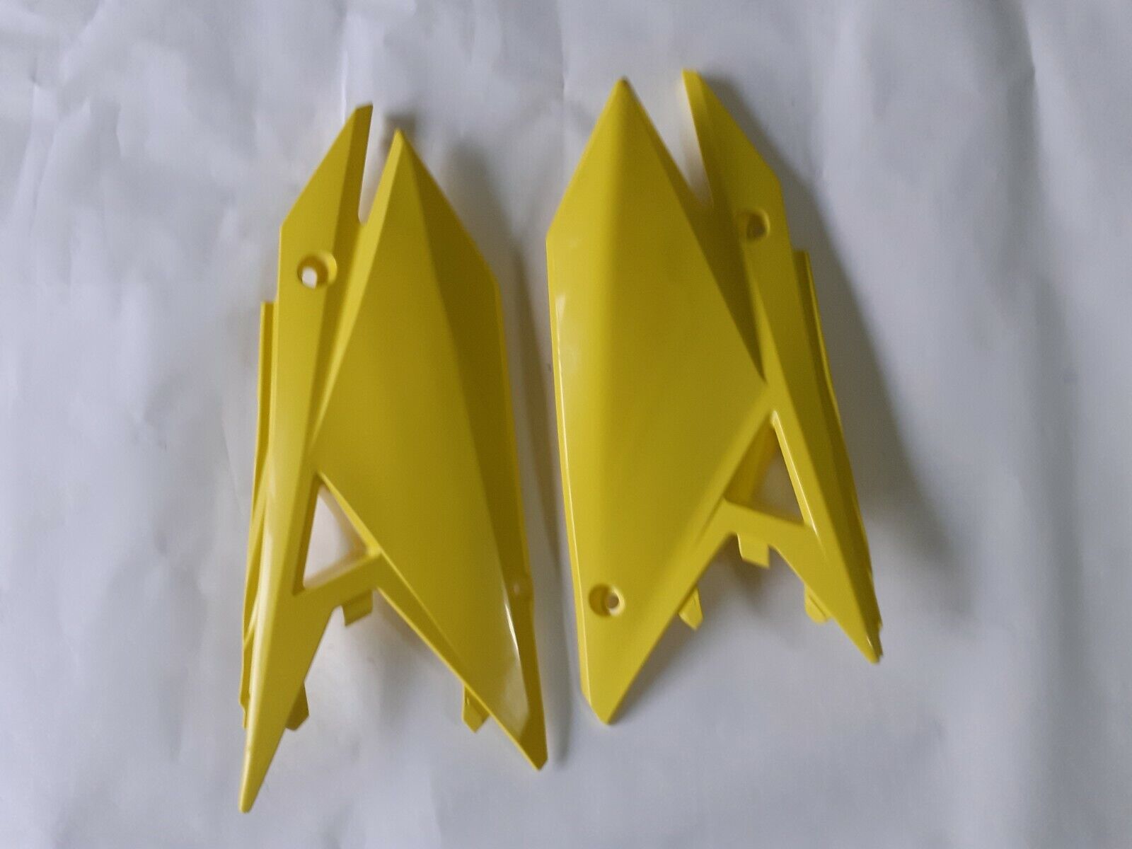 TABELLE FIANCATINE PORTANUMERI POSTERIORI SUZUKI RMZ 250 2021 GIALLE GIALLO