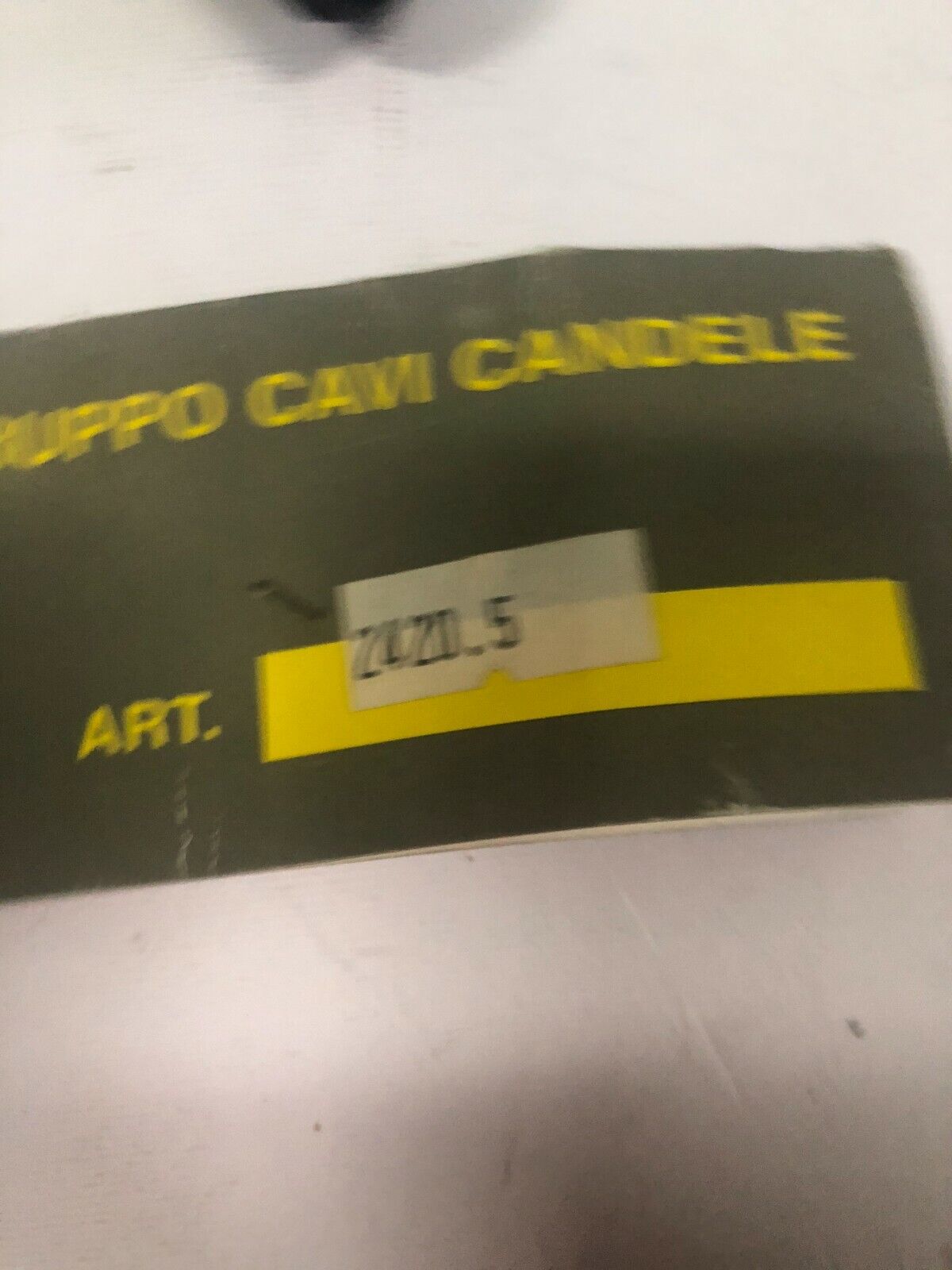 KIT 4 CAVI ACCENSIONE CANDELE PEUGEOT 106 II 1100 40 KW 1996 CODICE 2420.5