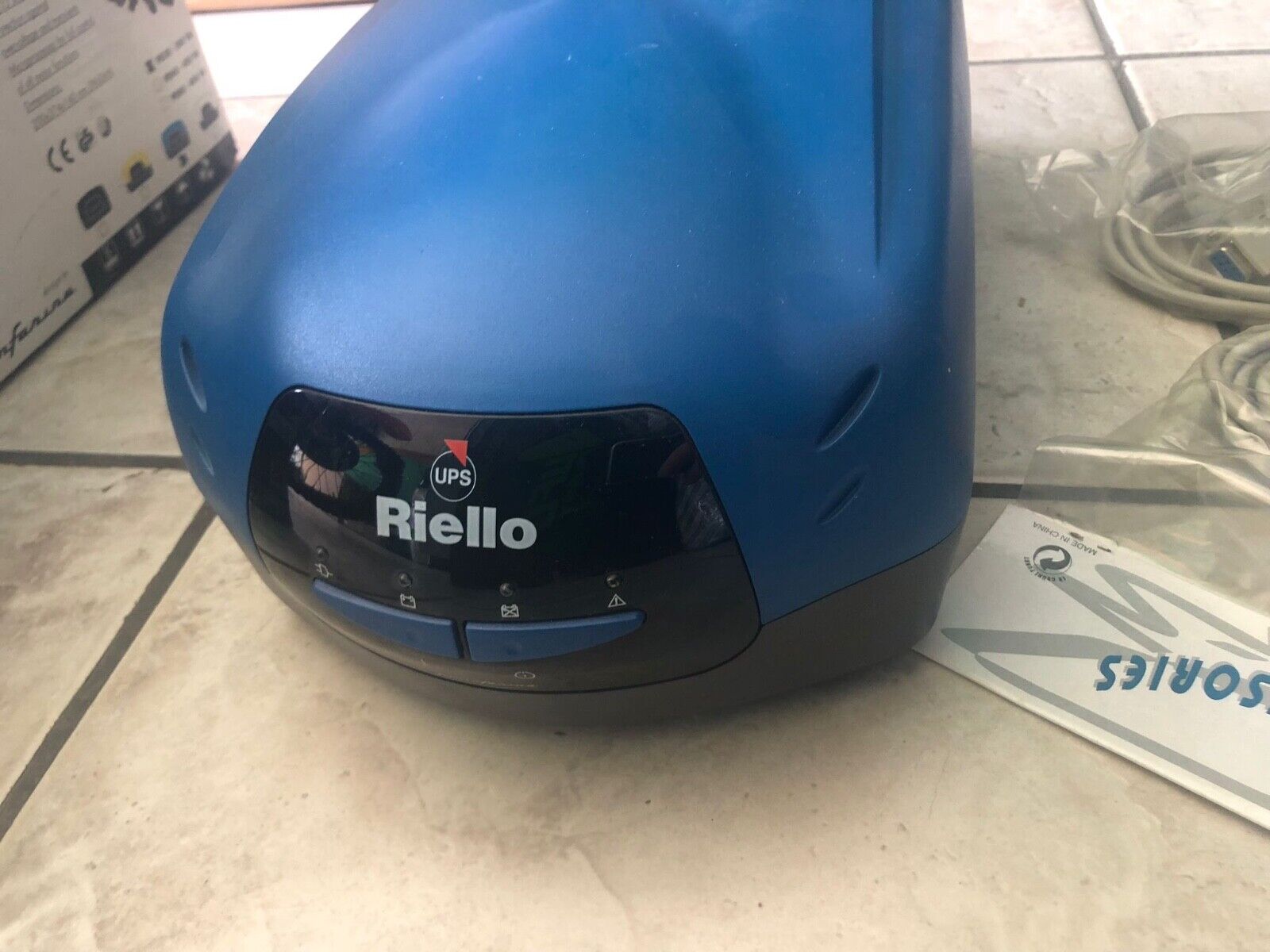 RIELLO PERSONAL DIALOG RS 232 GRUPPO STATICO DI CONTINUITA DISCHETTO VINTAGE