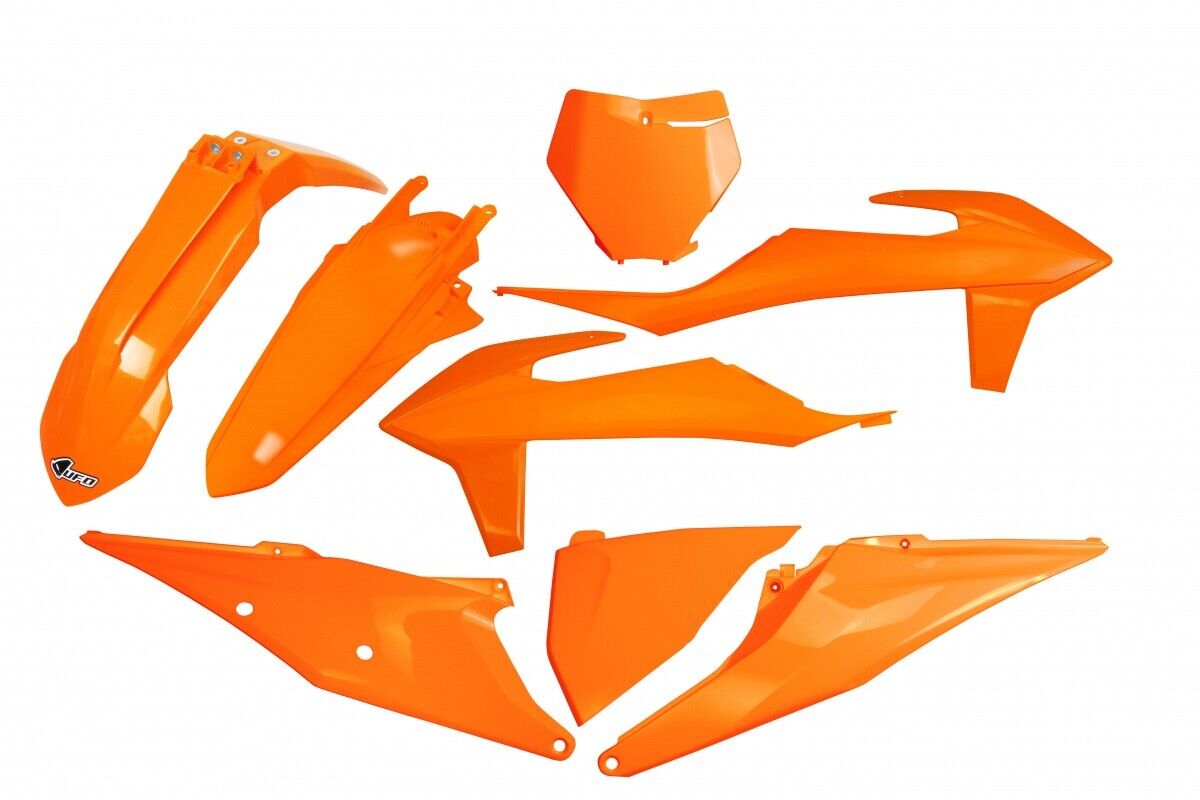KIT PLASTICHE KTM SX 125 250 300 2019 2020 2021 2022 5 PZ COLORE ARANCIO