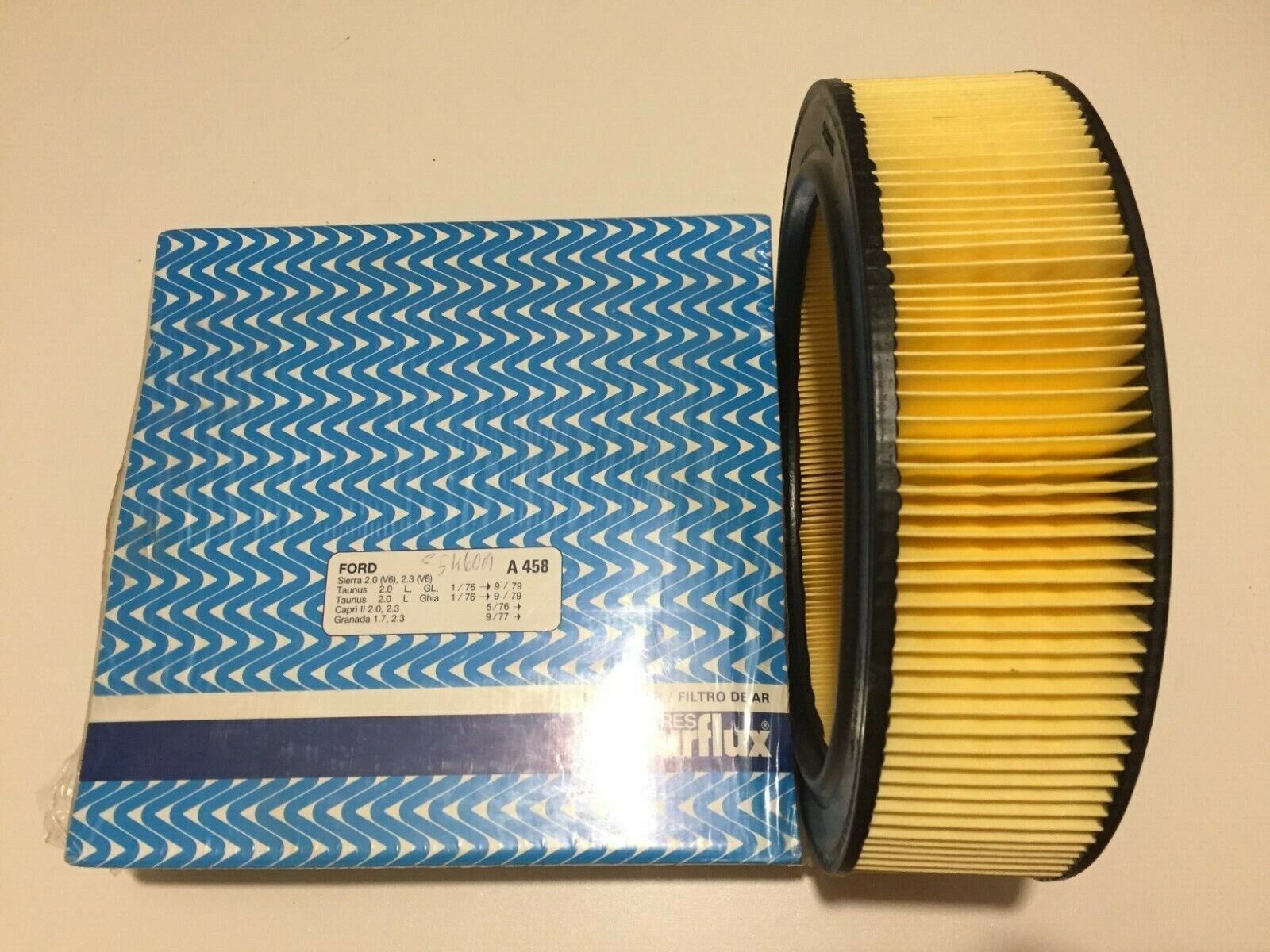 A458 FILTRO ARIA PURFLUX FORD TAUNUS 2.0 V6 1982