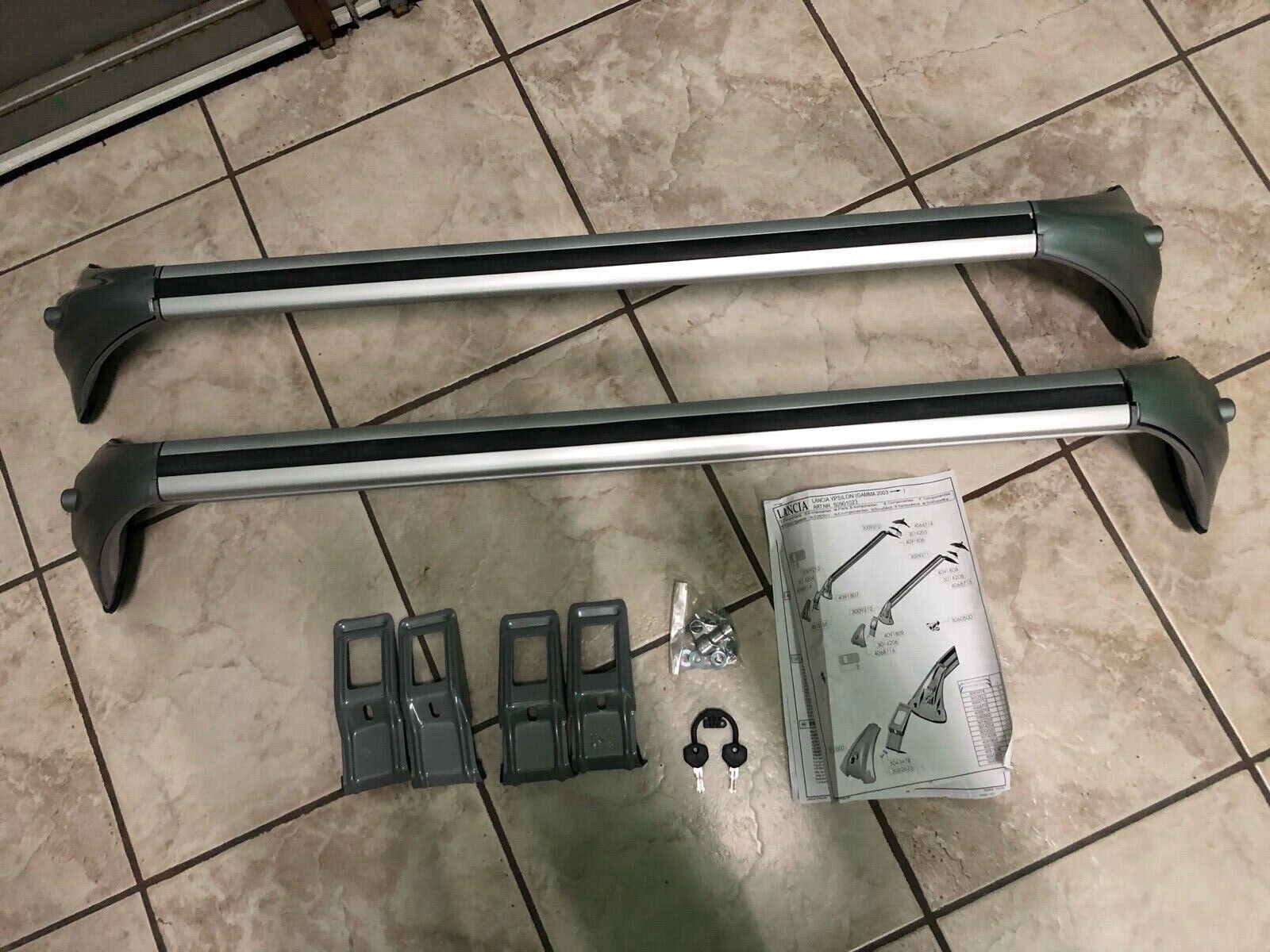 BARRE PORTATUTTO PORTABAGAGLI CODICE 50901023 ORIGINALE LANCIA YPSLON 03-11