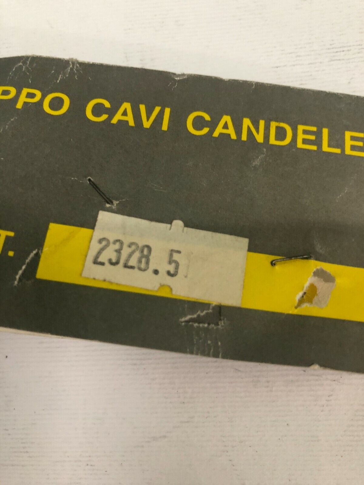 KIT 4 CAVI CANDELE ACCENSIONE OPEL COMBO 1.4 60 CV 2000 CODICE 2328.5