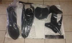 KIT PLASTICHE KTM SX 125 2013 2014 2015 KIT 4 PZ COLORE NERO