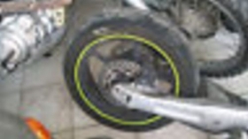 CERCHIO POSTERIORE COMPLETO YAMAHA MT 03 ANNO 2006