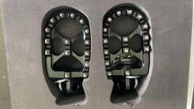 PEDANE POGGIAPIEDI ERGAL MAGGIORATE NERE KTM EXC 125-25