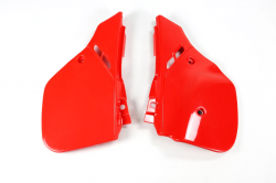 FIANCATINE TABELLE POSTERIORI HONDA CR 250 1988 1989 ROSSE 0