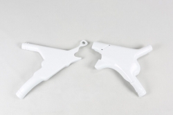 PROTEZIONE PROTEZIONI TELAIO COLORE BIANCO HONDA CR 250 1992