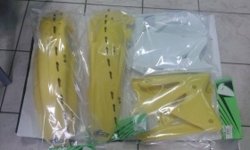 KIT PLASTICHE SUZUKI RMZ 450 2007  KIT 4 PZ COLORE ORIG