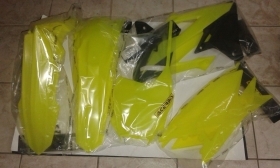 KIT PLASTICHE SUZUKI RMZ 450 2020 KIT 5 PZ GIALLO FLUO