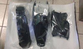 KIT PLASTICHE KTM SX 85 2011 2012 KIT 3 PZ COLORE NERO 