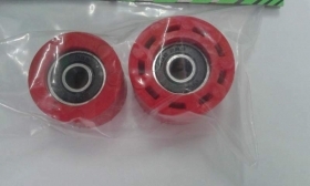 RULLINO ROTELLA TENDICATENA HONDA CRF 450 2015 ROSSA