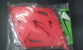 CONVOGLIATORI RADIATORE HONDA CR 85 2017 COLORE ROSSO