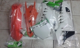 KIT PLASTICHE KTM SX 125 2016 2017 2018 COLORE ARANCIO 