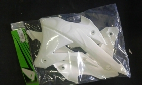 CONVOGLIATORI RADIATORE KAWASAKI KX 85 2015 BIANCO