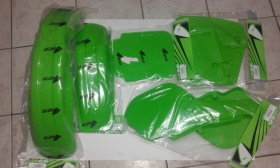 KIT PLASTICHE KAWASAKI KX 250 500 1987 5 PZ COLORE ORIG