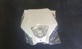 MASCHERINA FARO ANTERIORE UNIVERSALE ENDURO BIANCO