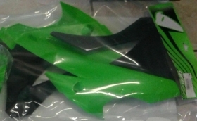 CONVOGLIATORI RADIATORE KAWASAKI KX 85 2019 VERDE NERO